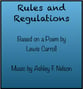 Rules and Regulations Unison/Two-Part choral sheet music cover